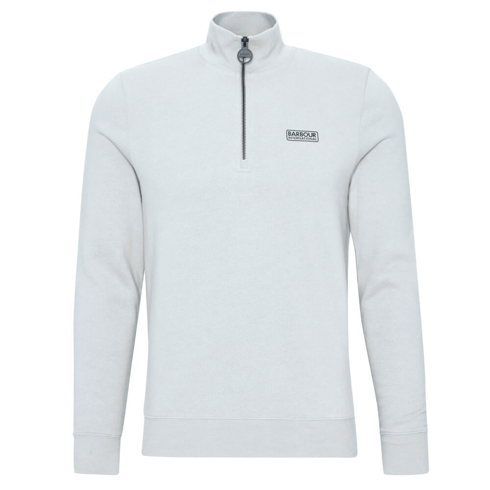 Barbour International Essential Concrete Half-Zip Sweatshirt